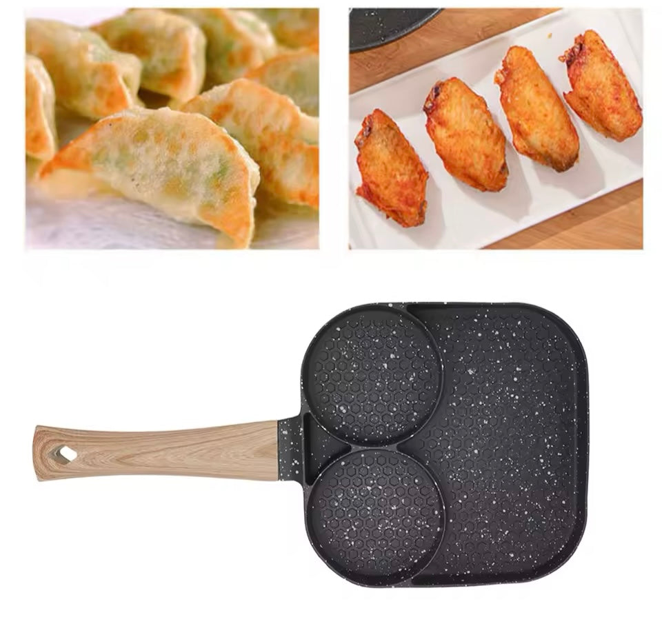 Sartén 3 en 1 Multifuncional – Cocina Fácil y Rápida