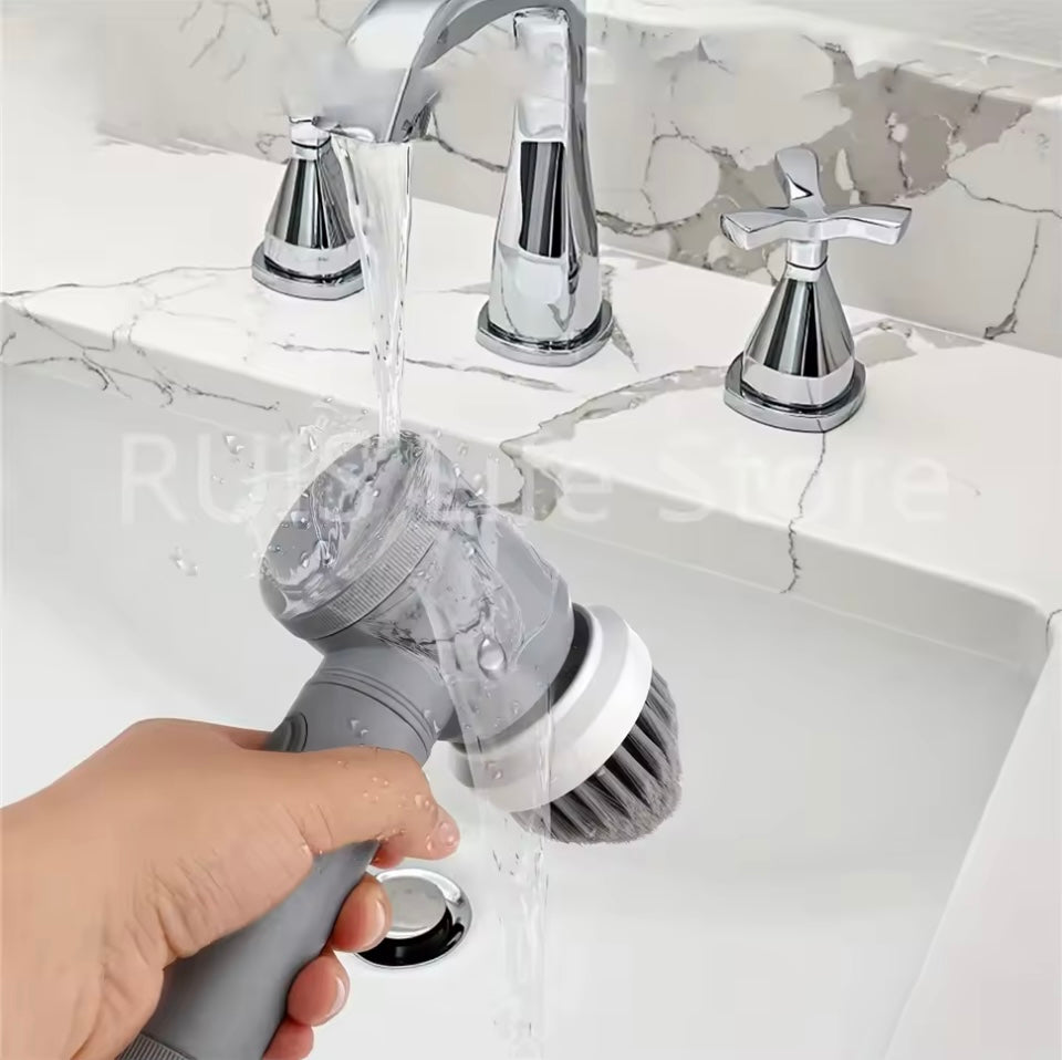 Cepillo Eléctrico para Fregar – Limpieza Potente y impecable sin esfuerzo.