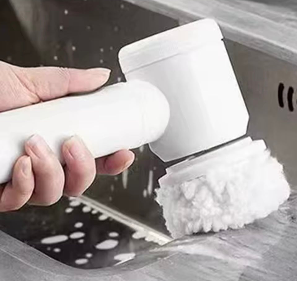 Cepillo Eléctrico para Fregar – Limpieza Potente y impecable sin esfuerzo.
