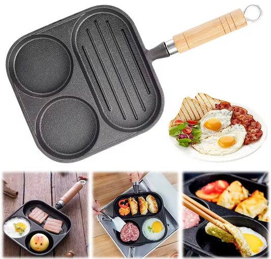 Sartén 3 en 1 Multifuncional – Cocina Fácil y Rápida