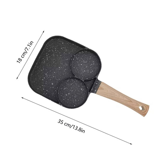 Sartén 3 en 1 Multifuncional – Cocina Fácil y Rápida